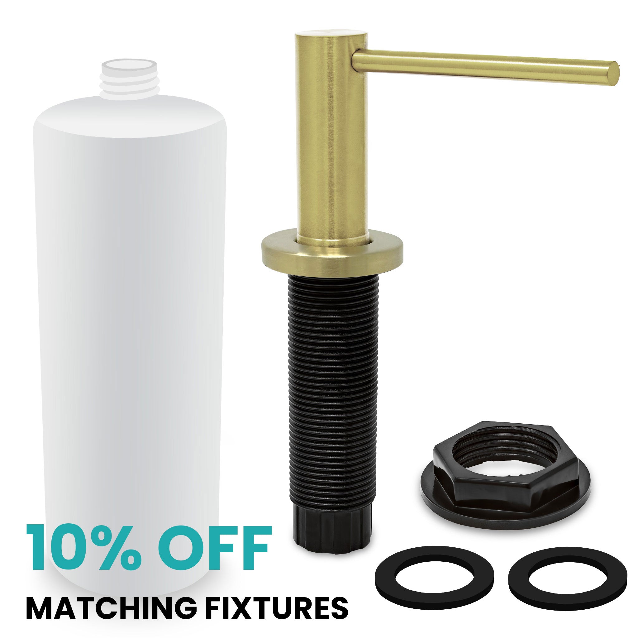 Metpure Kitchen Sink Soap Dispenser