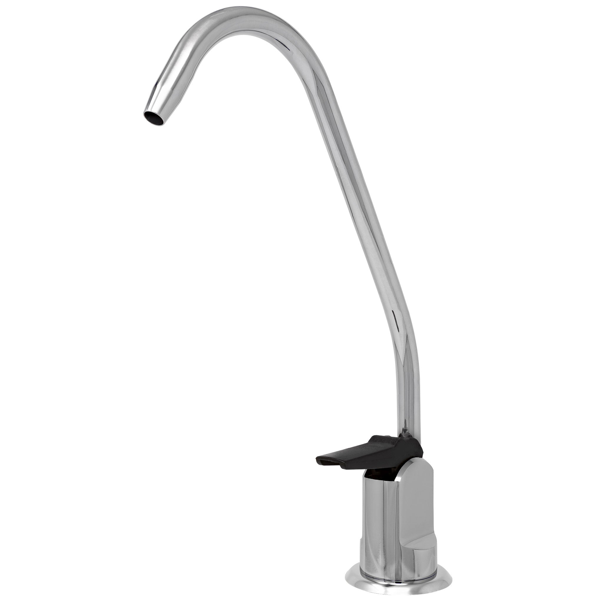 Chrome Long Reach Style Water Filtration Faucet Non Air Gap Metpure