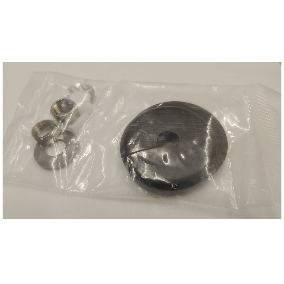 Oil Rubbed Bronze escutcheon plate and mounting hardware pack for Metpure FA-05 RO faucet