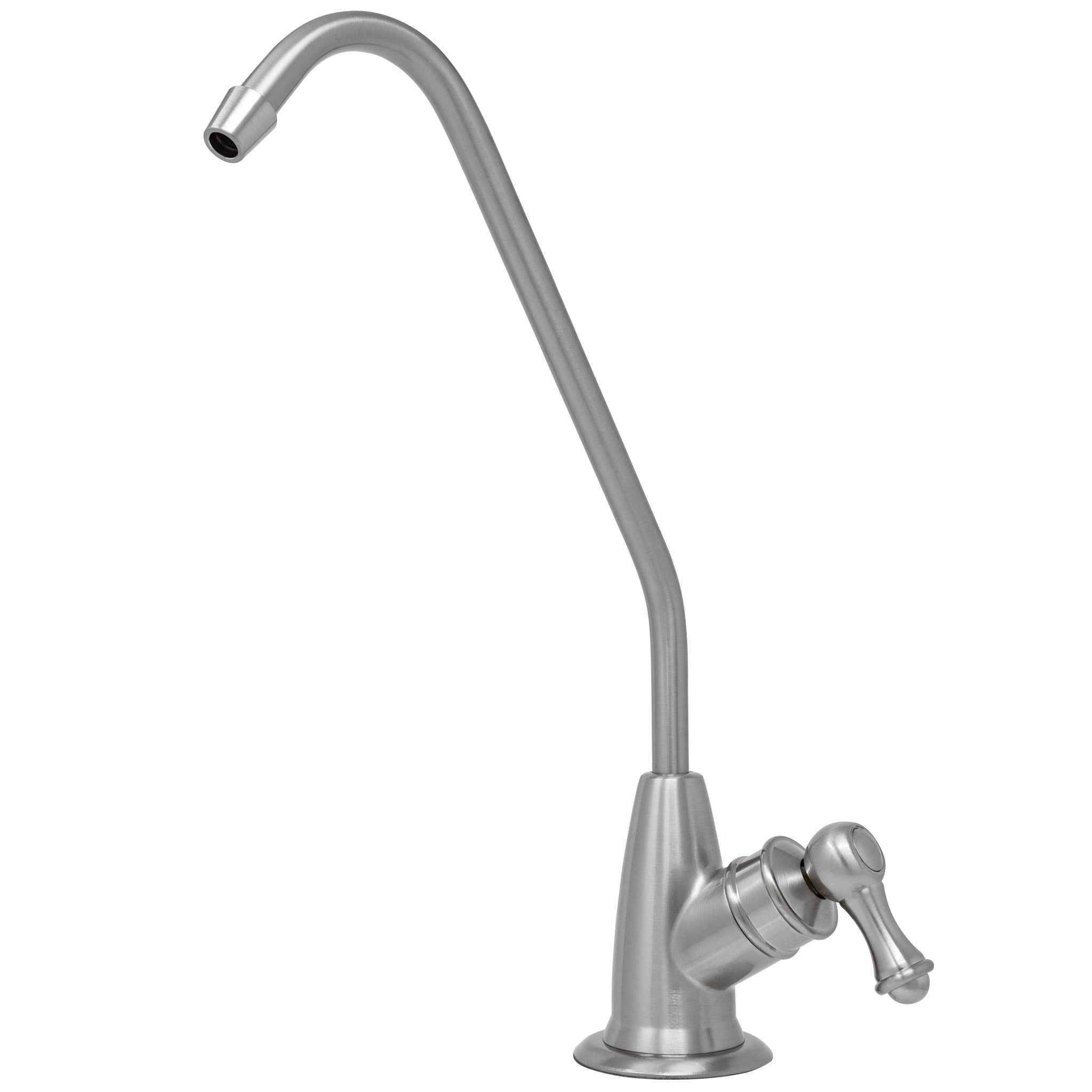 Water Filtration Faucet Brushed Nickel Long Reach Non Air Gap, NSF