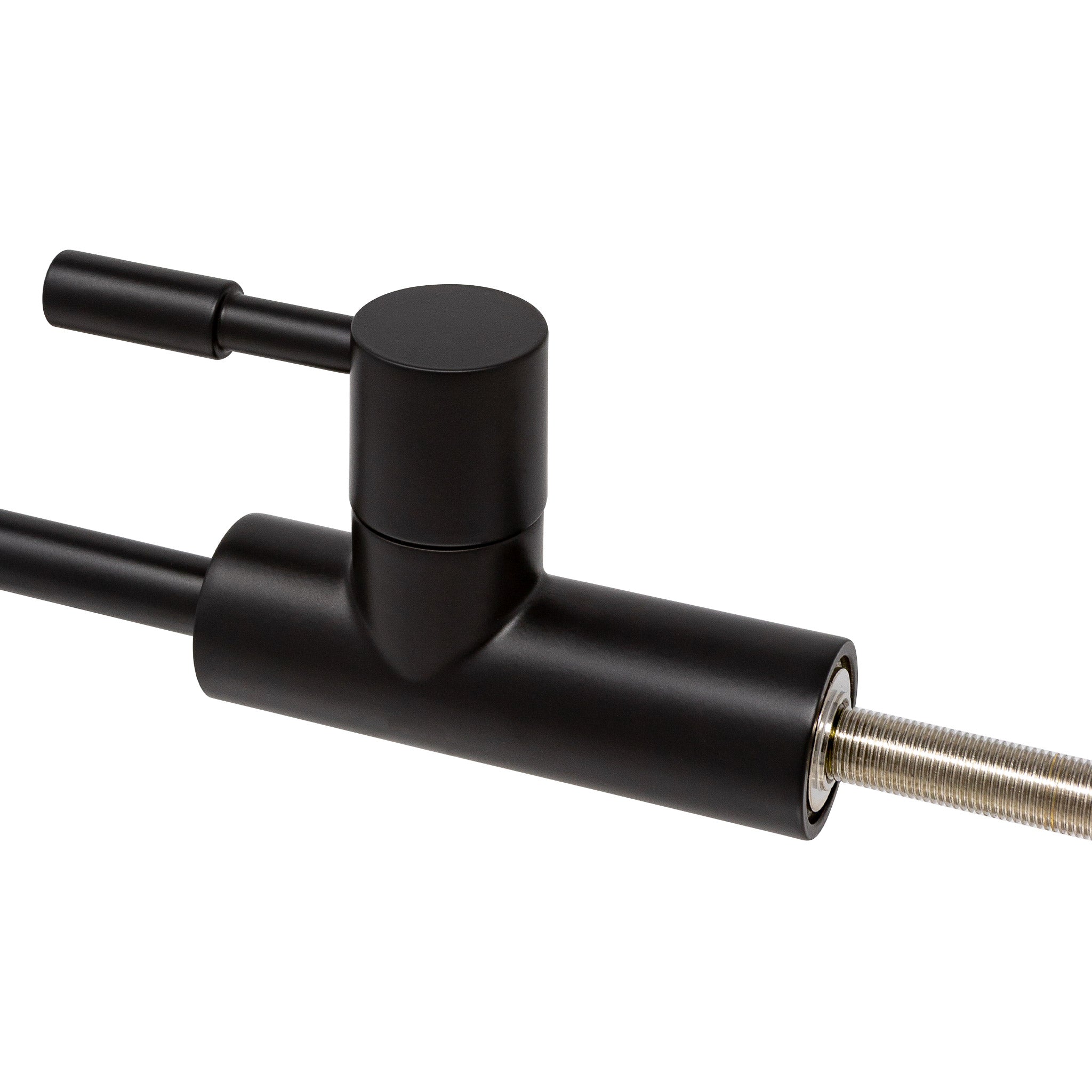 Water Filtration Faucet Matte Black Large Euro Style Reverse Osmosis Non Air Gap. Certified by NSF.