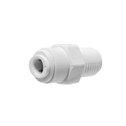 1/4 inch OD quick connect x 1/4 inch male thread adapter fitting for RO system