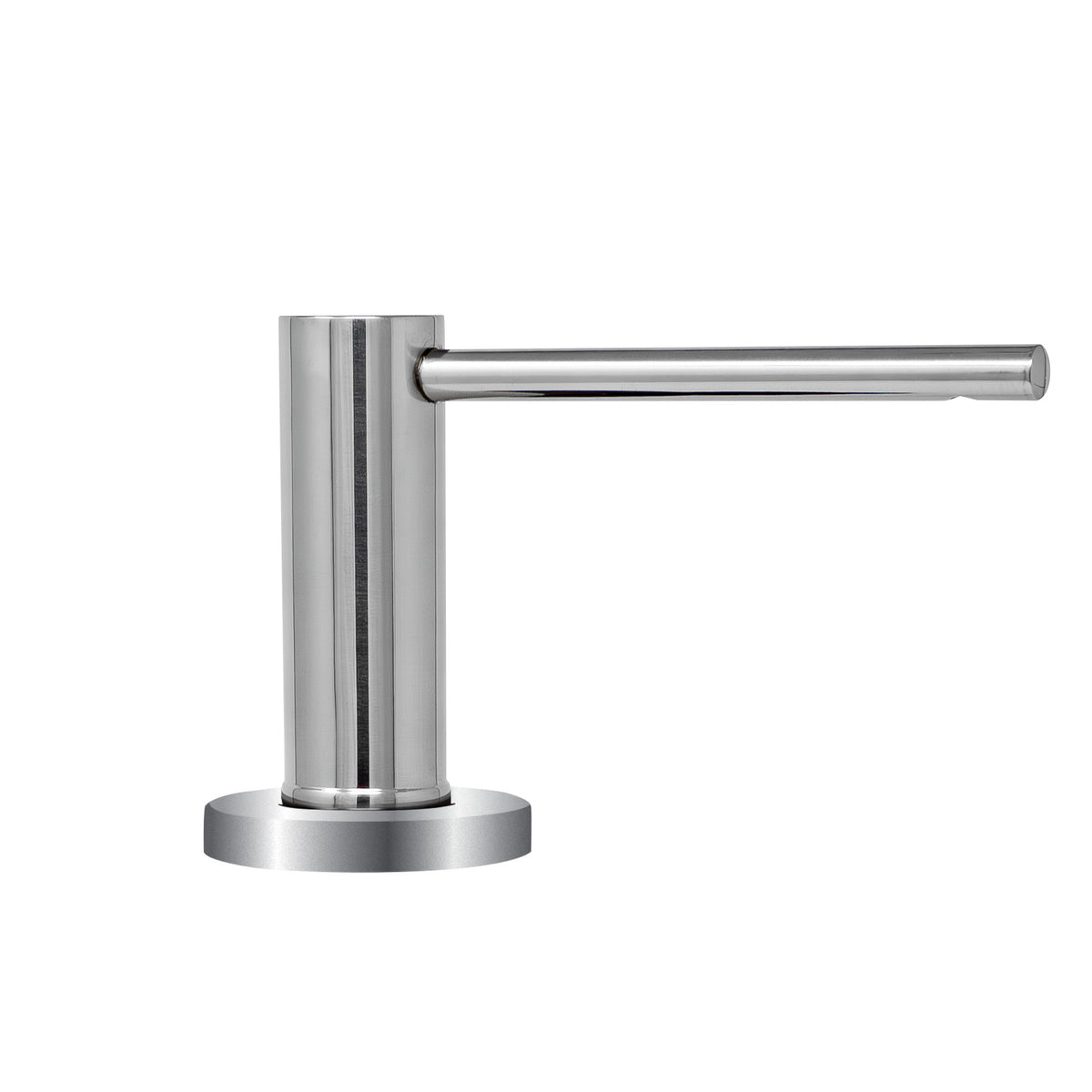 Metpure kitchen sink soap dispenser, stainless steel pump with bottle - view 36