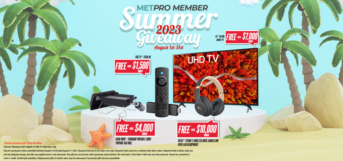 Summer Sale For Met Pro Members