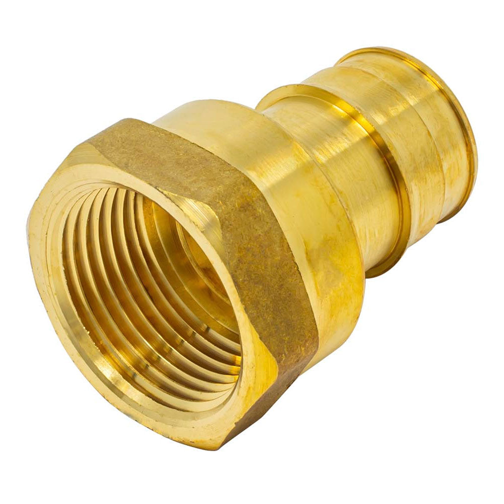LF Brass 1 PEX A EXP X 1 FIP Female Adapter ASTM F1960 Metpure lf-brass-1-pex-a-exp-x-1-fip-female-adapter-astm-f1960-metpure