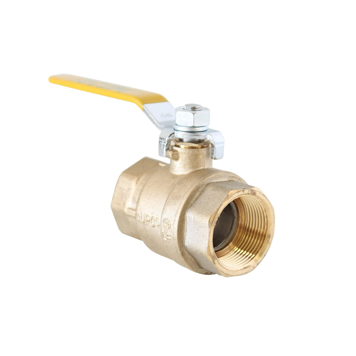 2 inch Full Port Brass Ball Valve C x C, Lead Free, UL, 600 PSI WOG
