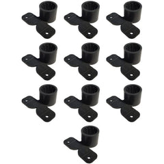 1/2 inch Plastic Suspension Clamp Butterfly Style, 10 Pack - view 2