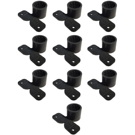 1/2 inch Plastic Suspension Clamp Butterfly Style, 10 Pack - view 2