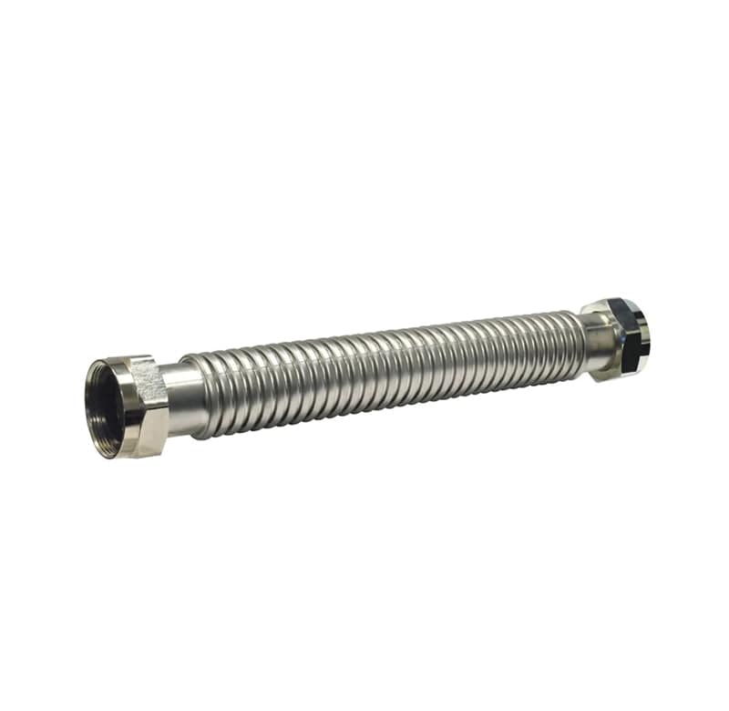 18" x 2" FIP Stainless Steel Water Flex Connector