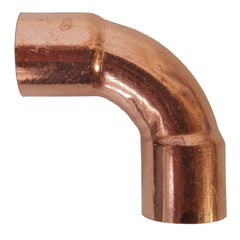1 inch copper 90 degree long turn elbow, C x C
