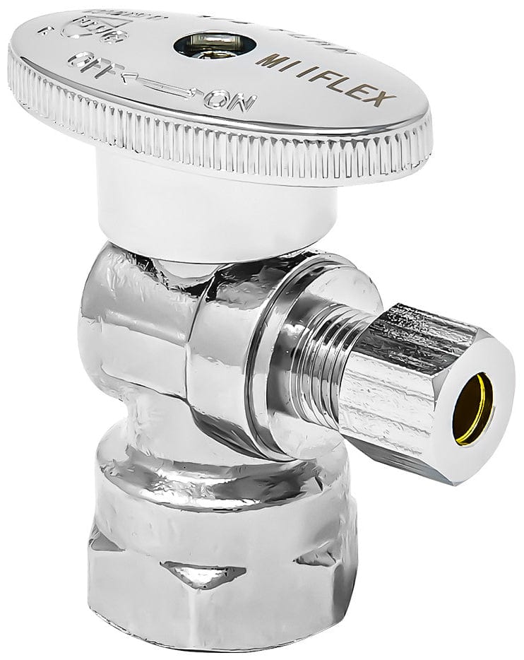 Angle Stop 1/2 inch FIP x 1/4 inch OD COMP 1/4 Turn - view 2