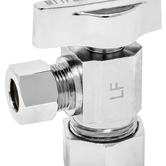 Angle Stop 5/8 inch OD (1/2 inch NOM) x 1/2 inch OD COMP 1/4 Turn - view 2