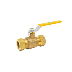 Lead Free Compression Ball Valve 3/4 inch ID or 7/8 inch OD