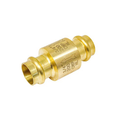 2 inch Press x Press In-Line Spring Check Valve, Lead Free Brass, ProPress Compatible - view 2