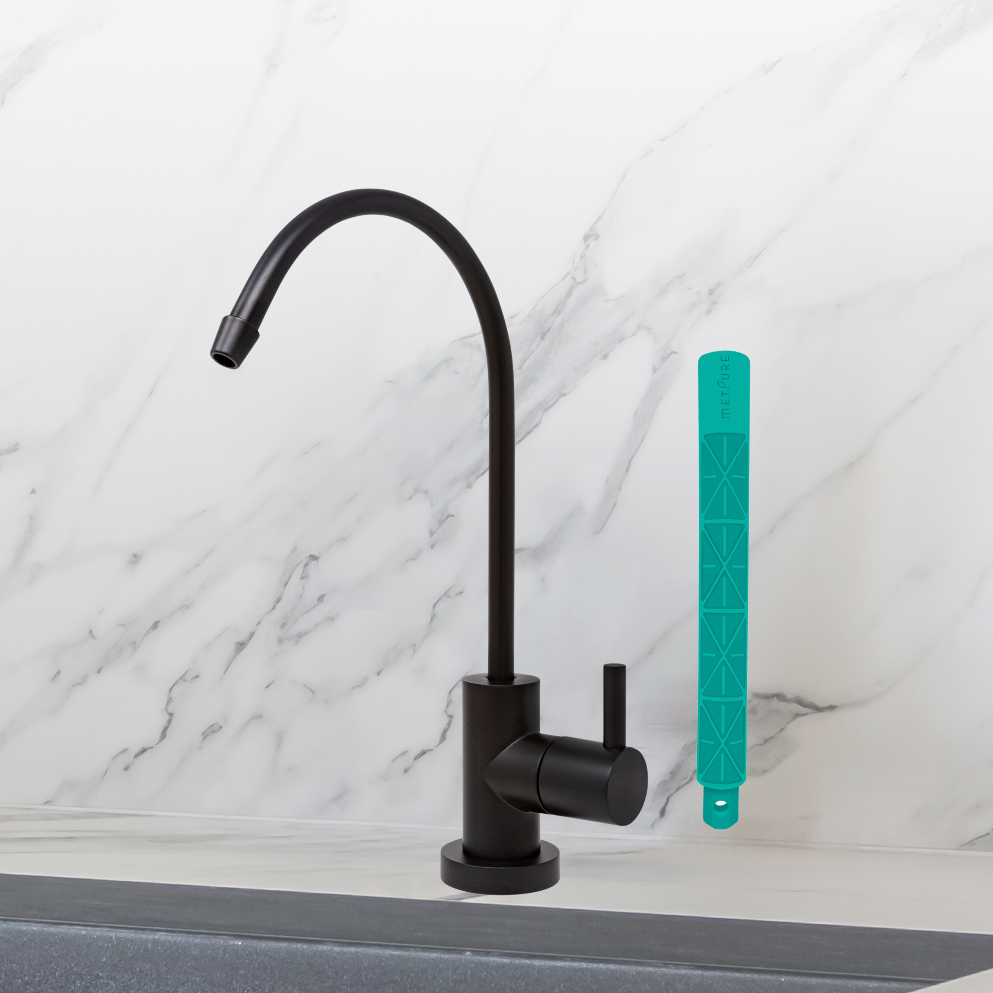 (Testing: Bundle Only) Small Euro Style Non-airgap RO Faucet Reverse Osmosis Ceramic Disc Faucet. NSF Certified.