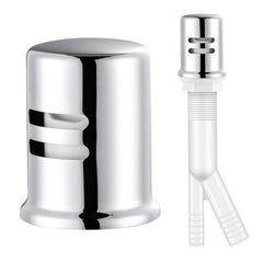 Dishwasher air gap kit with skirted solid brass cap - view 10