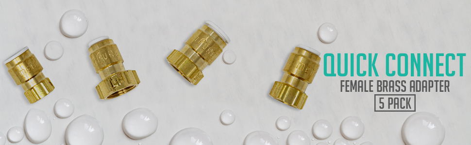 Metpure Quick Connect Brass Features