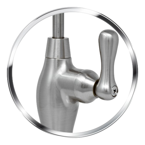 Brushed Nickel RO faucet