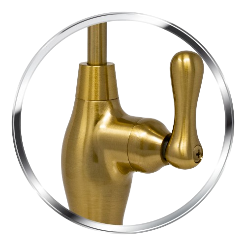 Brushed Gold RO faucet
