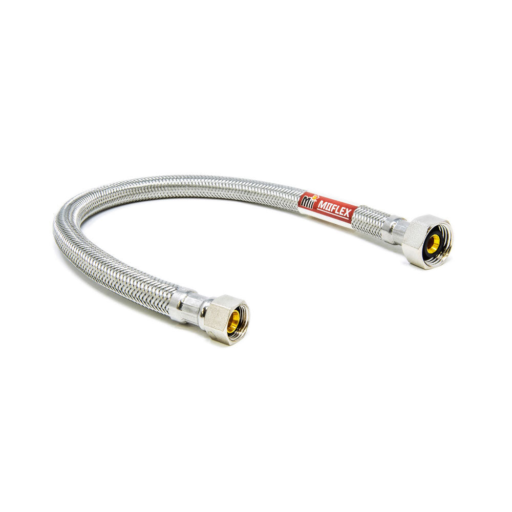 Supply Line 3/8 inch COMP x 1/2 inch FIP 20 inch Long Stainless Steel Braided