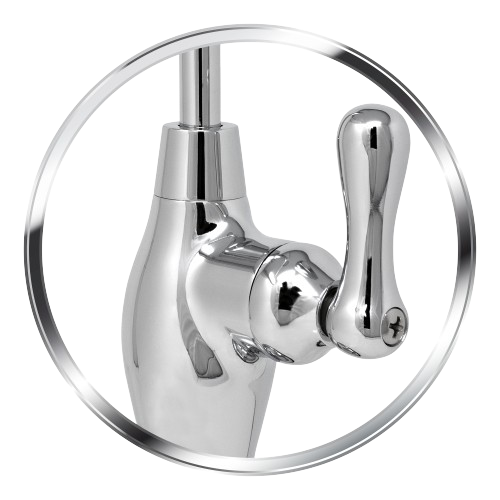 Chrome RO faucet