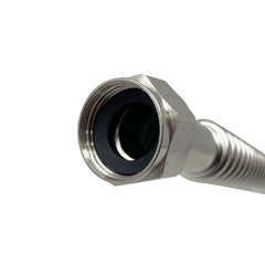 Eastman 24 inch corrugated stainless steel water softener connector, 3/4 inch FIP x 1 inch FIP - view 3