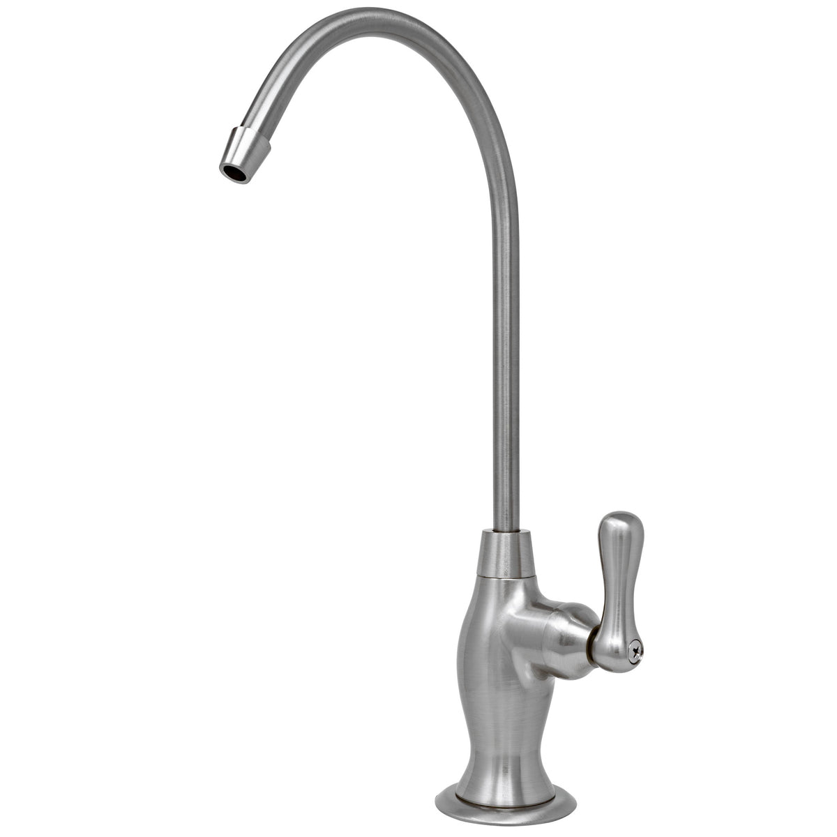 Metpure vase style non-air gap reverse osmosis faucet kit with faucet wrench and adapters