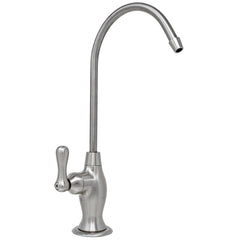 Metpure vase style non-air gap reverse osmosis faucet kit with faucet wrench and adapters