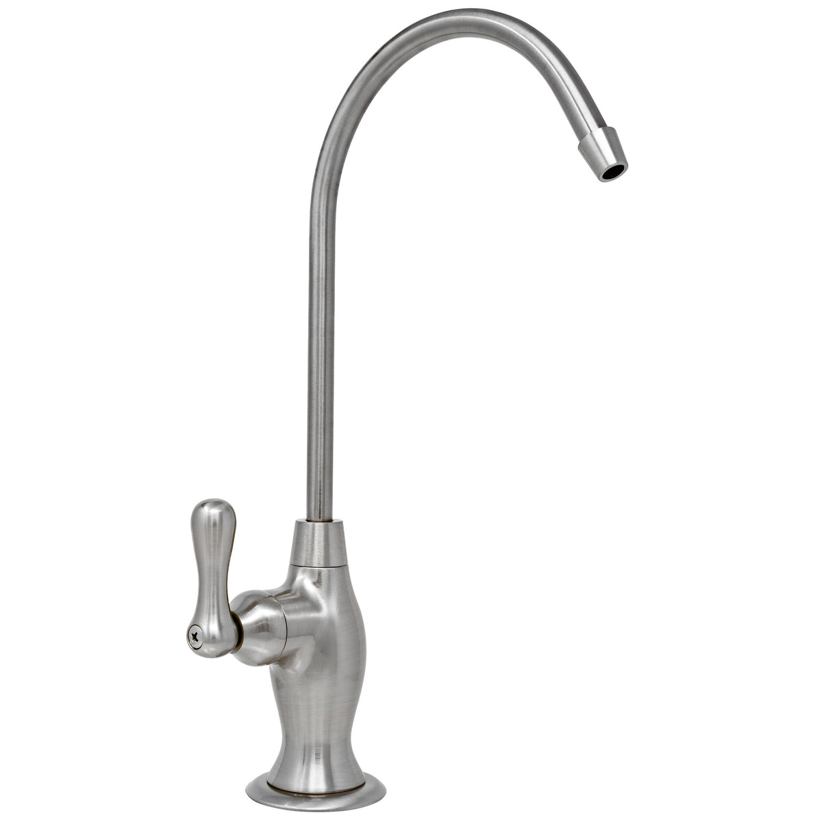 Metpure vase style non-air gap reverse osmosis faucet kit with faucet wrench and adapters