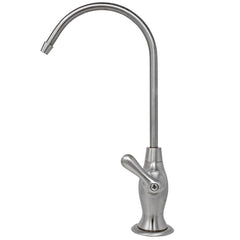 Metpure vase style non-air gap reverse osmosis faucet kit with faucet wrench and adapters