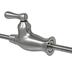 Metpure vase style non-air gap reverse osmosis faucet kit with faucet wrench and adapters