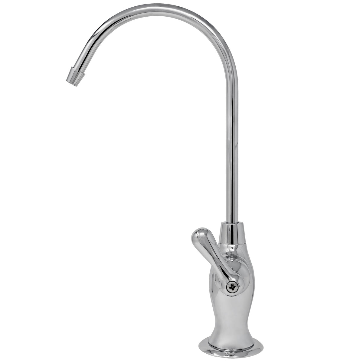 Metpure vase style air gap reverse osmosis faucet kit with pre-installed drain tubes