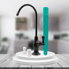 Metpure Vase Style Non-Air Gap RO Faucet Kit with Wrench & 1/4 inch + 3/8 inch OD Adapters, NSF - view 146