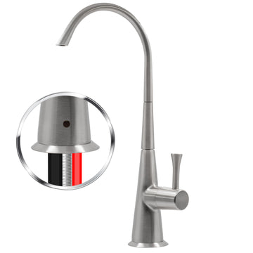 Anaqua Airgap Water Filtration RO Faucet Contemporary Style. Certified by NSF.
