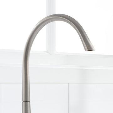 Anaqua Airgap Water Filtration RO Faucet Contemporary Style. Include 1/4OD and 3/8OD QC Unions and Comp Adapter fitting. Certified by NSF.