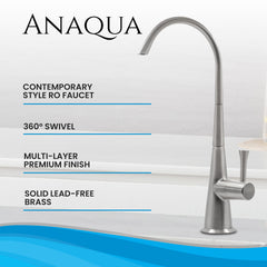 Metpure Anaqua contemporary style reverse osmosis faucet