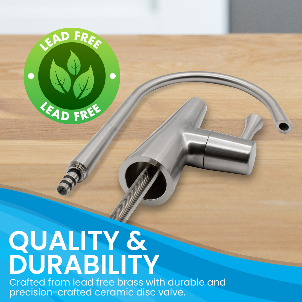 Metpure Anaqua contemporary style reverse osmosis faucet