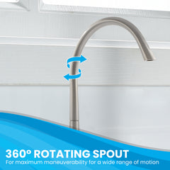 Metpure Anaqua contemporary style reverse osmosis faucet