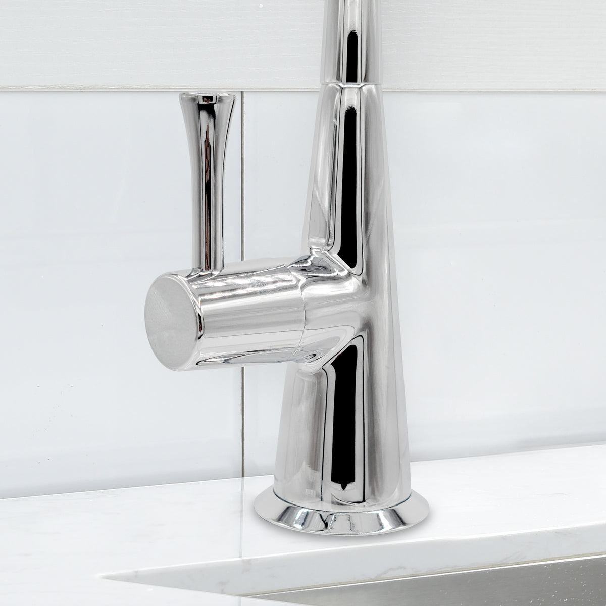 Metpure Anaqua non-air gap reverse osmosis faucet in chrome