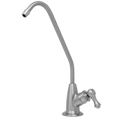 Metpure long reach non-air gap reverse osmosis faucet kit with faucet wrench and adapters