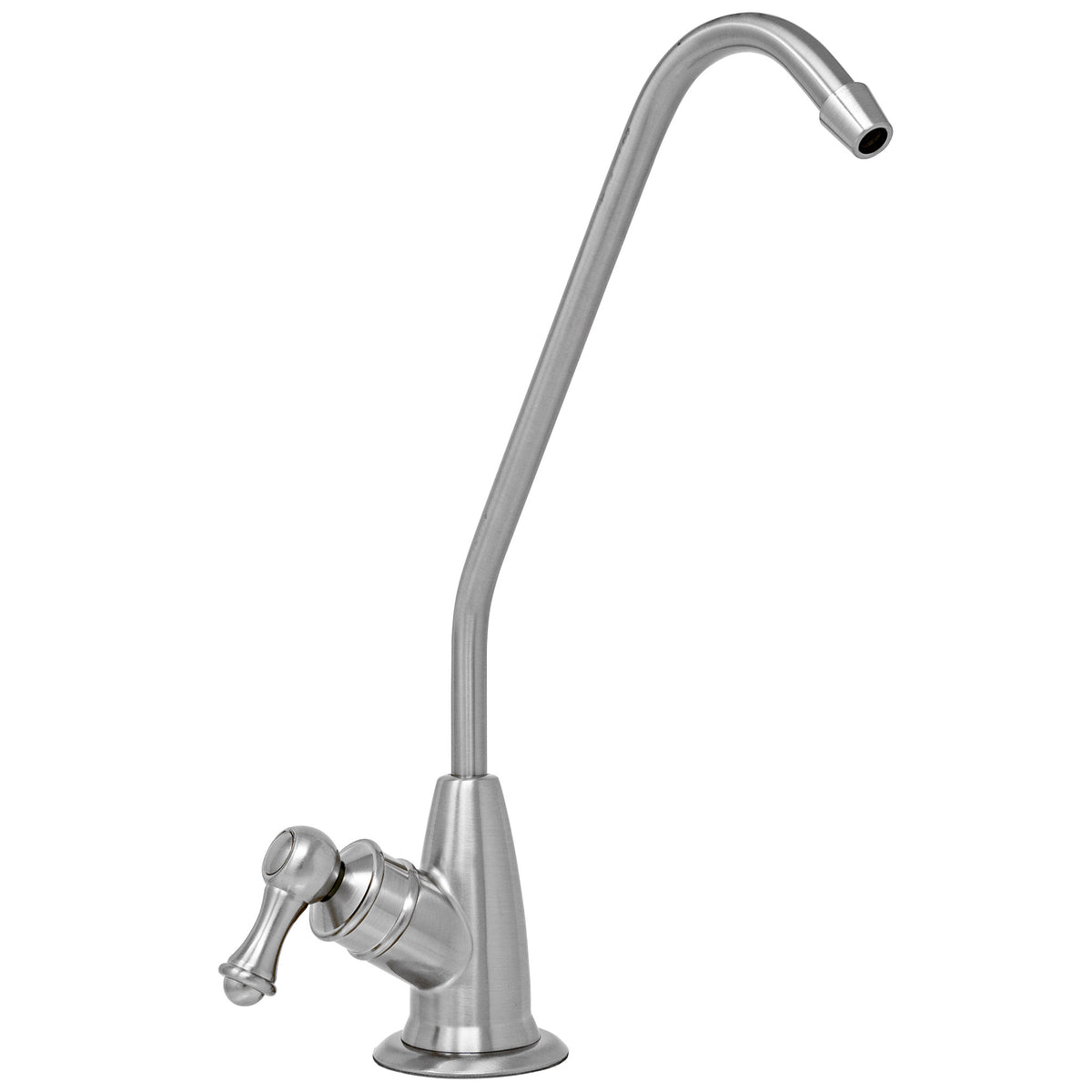 Metpure long reach non-air gap reverse osmosis faucet kit with faucet wrench and adapters