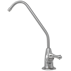 Metpure long reach non-air gap reverse osmosis faucet kit with faucet wrench and adapters