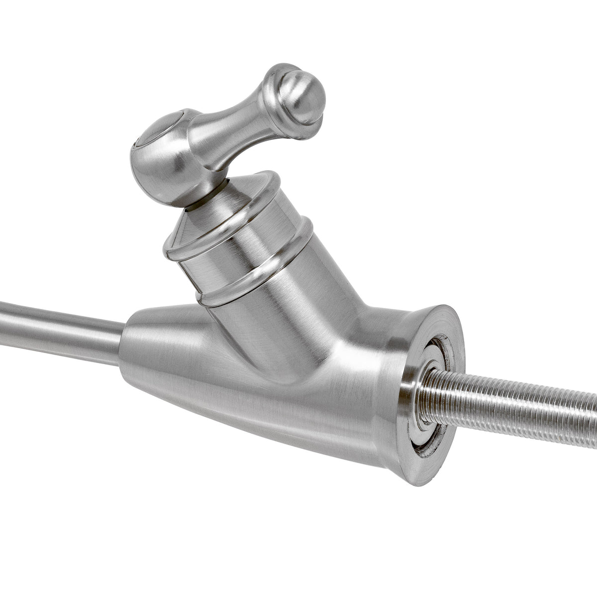 Metpure long reach non-air gap reverse osmosis faucet kit with faucet wrench and adapters