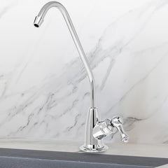 Metpure long reach style non-air gap reverse osmosis faucet in chrome