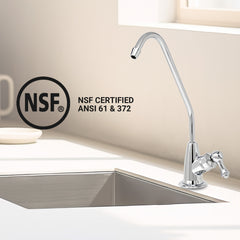 Metpure Long Reach Non-Air Gap RO Faucet Kit with Wrench and 1/4 inch & 3/8 inch OD Adapters, NSF - view 32
