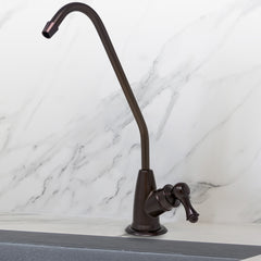 Metpure long reach style non-air gap reverse osmosis faucet in oil rubbed bronze