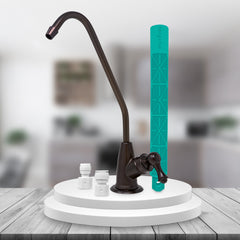 Metpure Long Reach Non-Air Gap RO Faucet Kit, Oil Rubbed Bronze