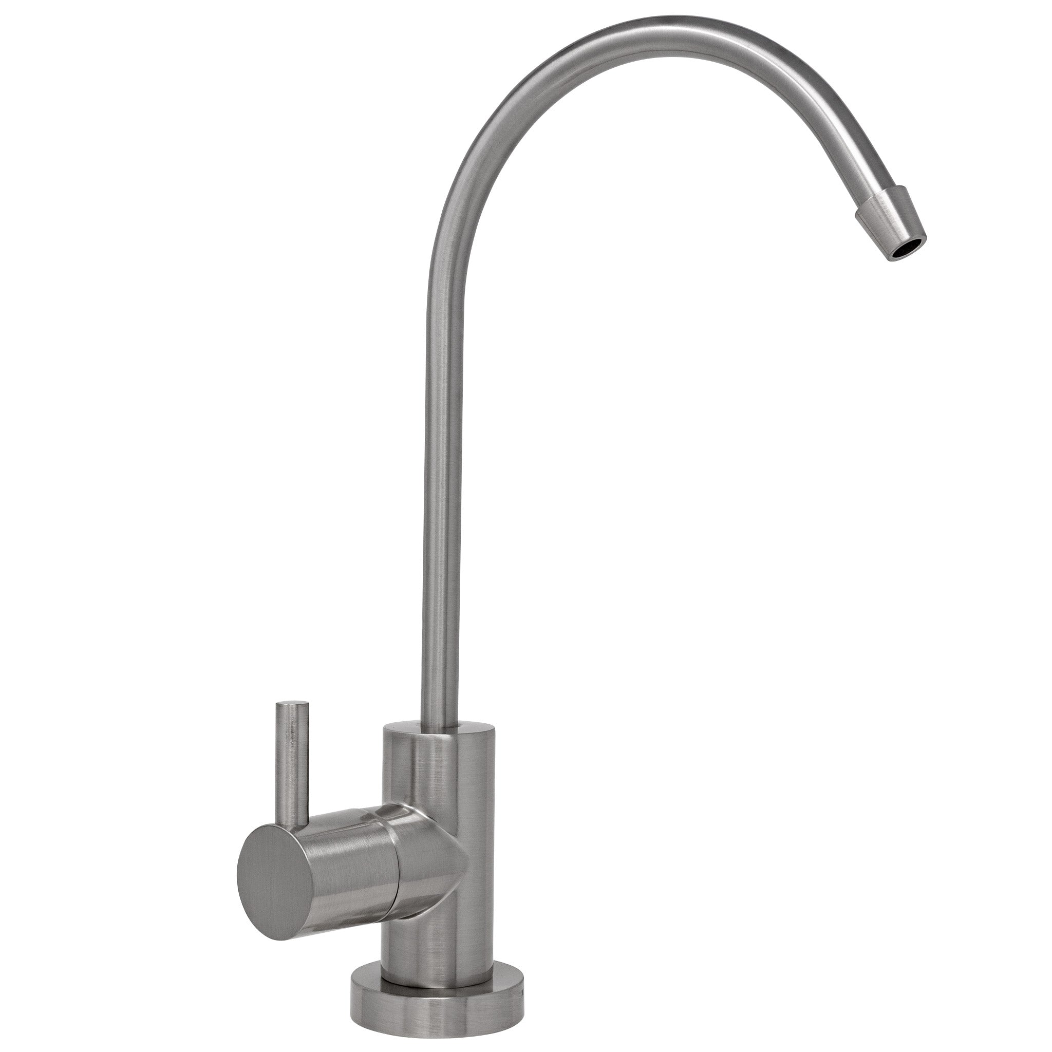 Water Filtration Faucet Brushed Nickel Euro Style Reverse Osmosis Non Air Gap. Certified by NSF.