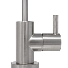 Metpure small euro style non-air gap reverse osmosis faucet kit with faucet wrench and adapters