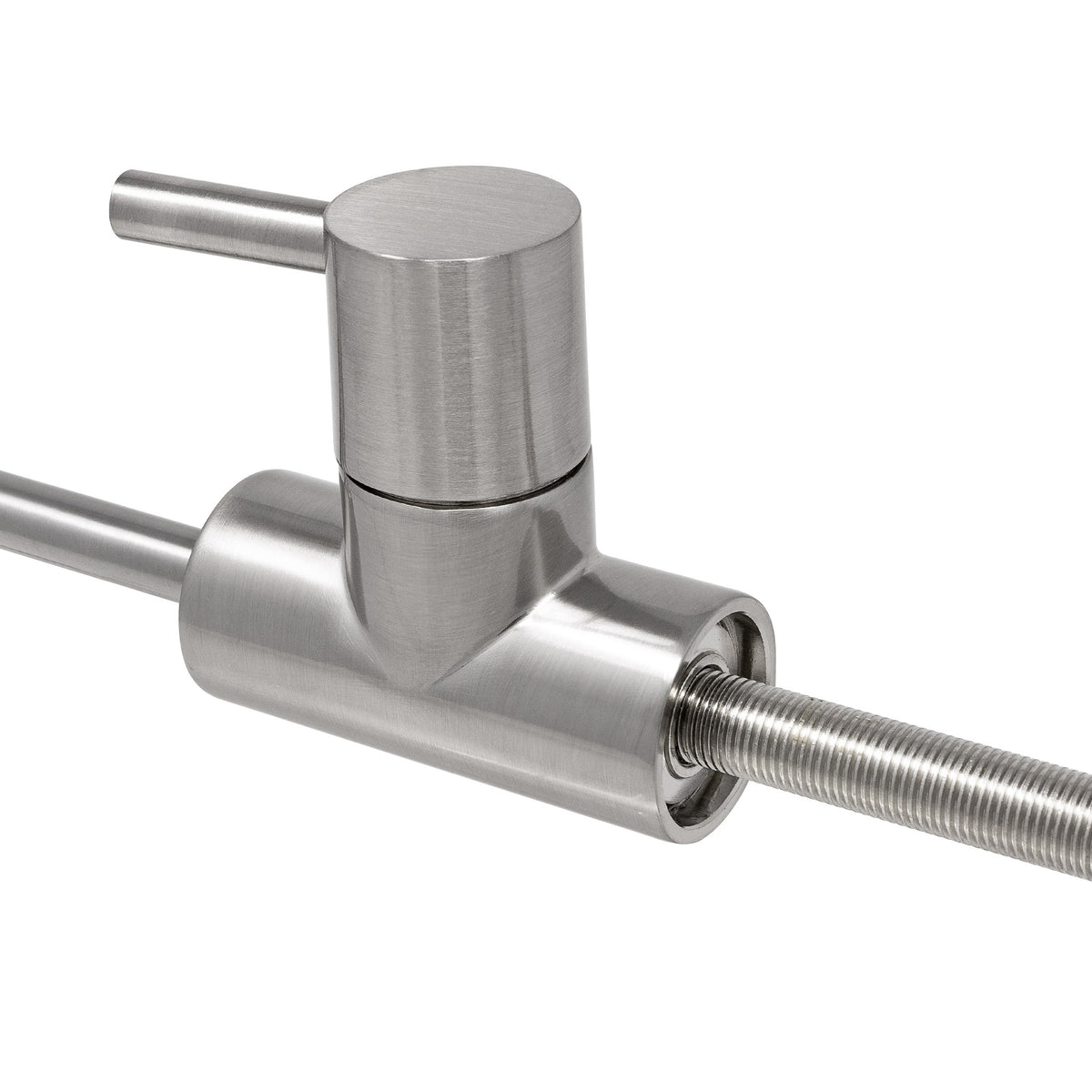 Metpure small euro style non-air gap reverse osmosis faucet kit with faucet wrench and adapters
